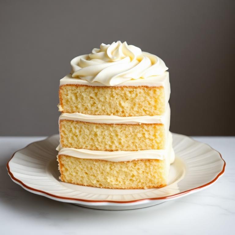 Vanilla layer cake